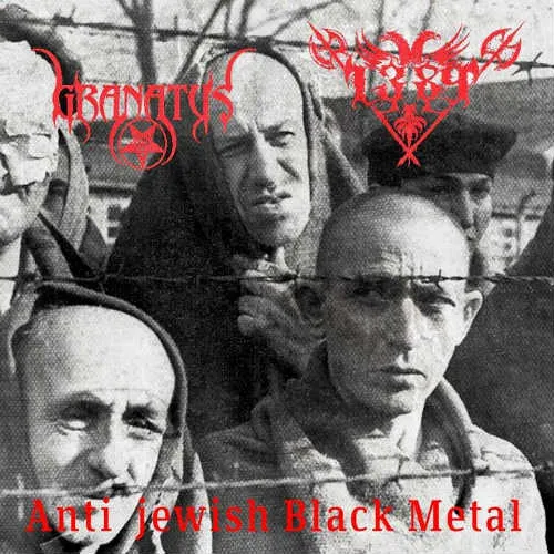 1389 - Anti Jewish Black Metal Album Cover Artwork