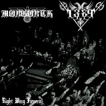 1389 - Right Wing Funeral Album Cover Artwork