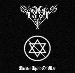 1389 - Sinister Spirit of War Album Cover Artwork
