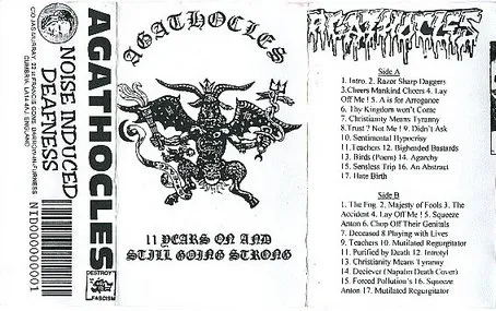 Agathocles - 11 Years on and Still Going Strong Album Cover Artwork