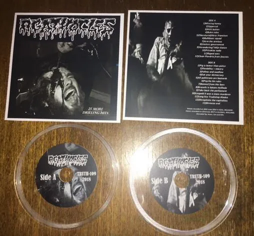 Agathocles - 25 More Drilling Hits Album Cover Artwork