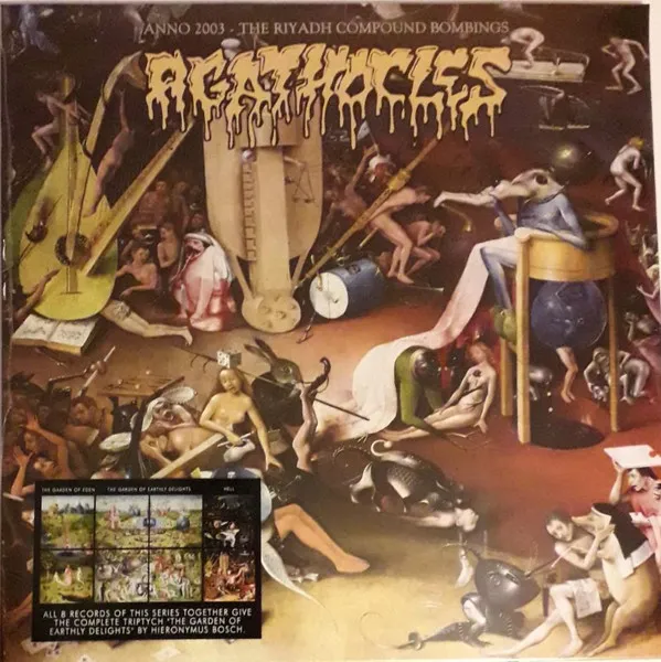 Agathocles - Anno 2003 - The Riyadh Compound Bombings Album Cover Artwork