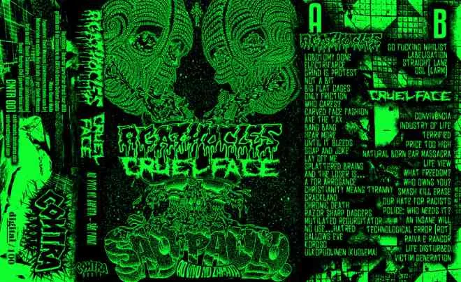Agathocles - Ao Vivo no Zapata Album Cover Artwork