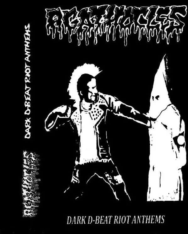 Agathocles - Dark D-Beat Riot Anthems Album Cover Artwork