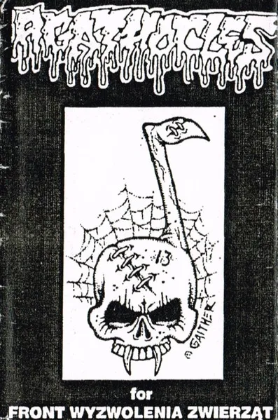 Agathocles - For Front Wyzwolenia Zwierząt Album Cover Artwork