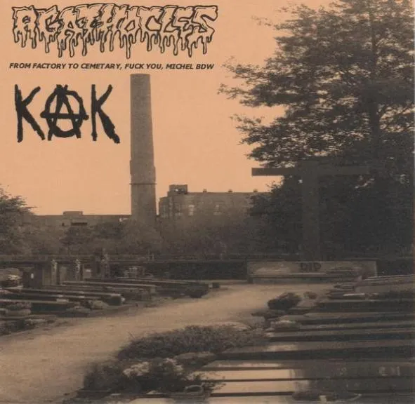 Agathocles - From Factory to Cemetary, Fuck You, Michel BDW Album Cover Artwork