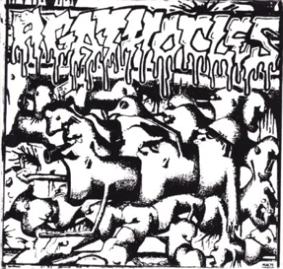Agathocles - Live and Noisy Album Cover Artwork