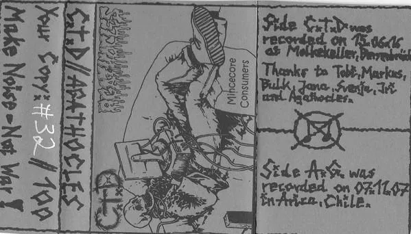 Agathocles - Mincecore Consumers Album Cover Artwork