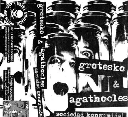 Agathocles - Sociedad Konsumida! Album Cover Artwork