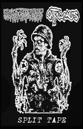 Agathocles - Split Tape Album Cover Artwork