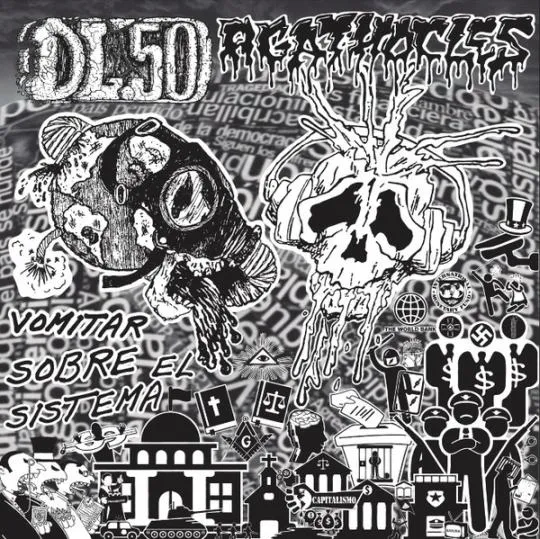 Agathocles - Vomitar sobre el sistema Album Cover Artwork