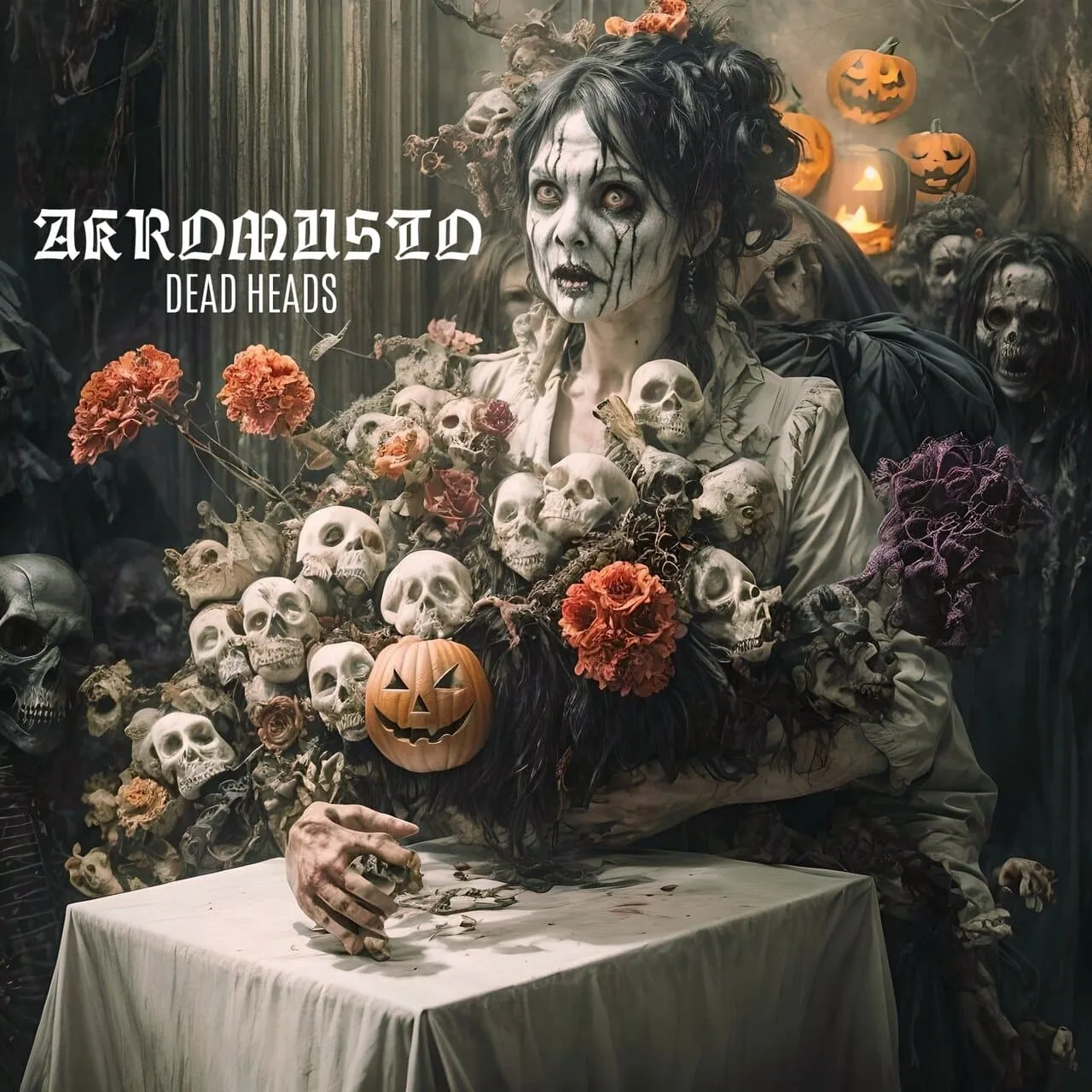 Akromusto - Dead Heads Album Cover Artwork