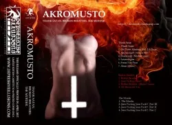 Akromusto - Thank Satan. Broken Breathes. The Murder Album Cover Artwork