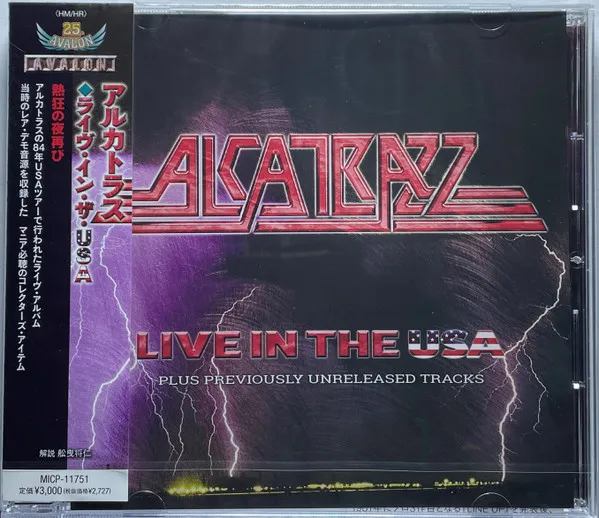 Live in the USA Album Cover