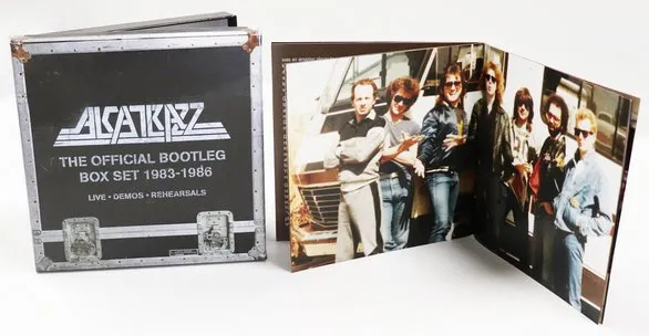 Alcatrazz - The Official Bootleg Box Set 1983-1986 - Live Demos Rehearsals Album Cover
