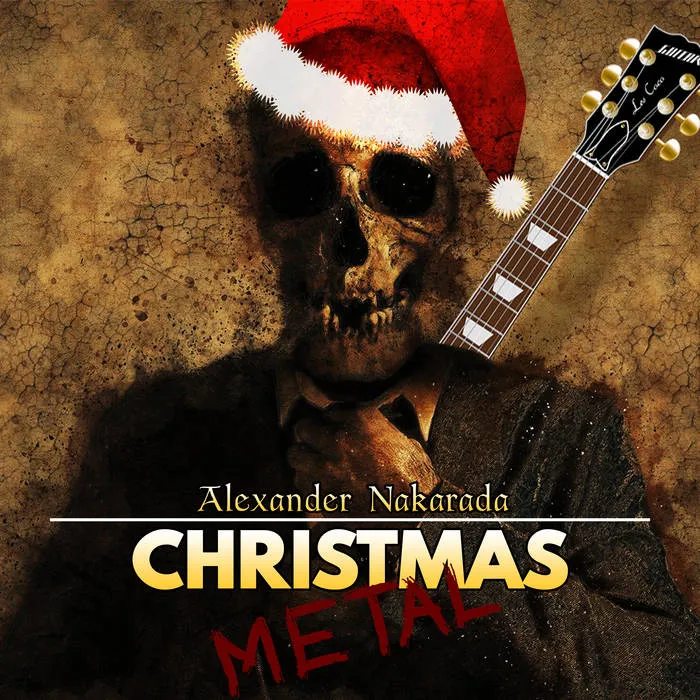 Alexander Nakarada - Christmas Metal Album Cover Artwork