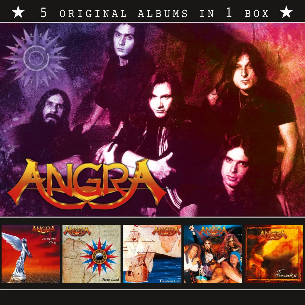 Angra - 5 Original Albums in 1 Box Album Cover