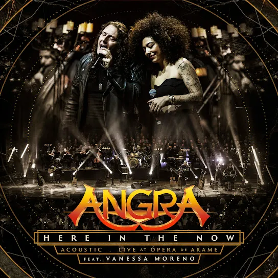 Angra - Here in the Now (feat. Vanessa Moreno) (Acoustic - Live at Opera De Arame) Album Cover