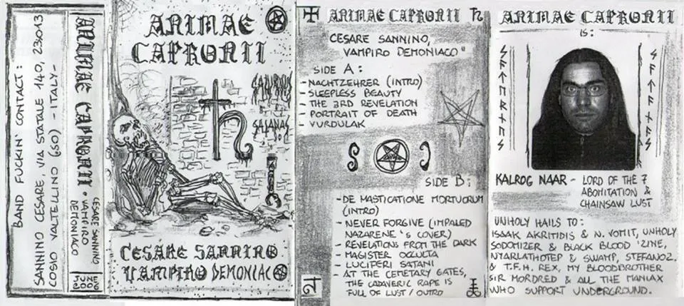 Cesare Sannino Vampiro Demoniaco
