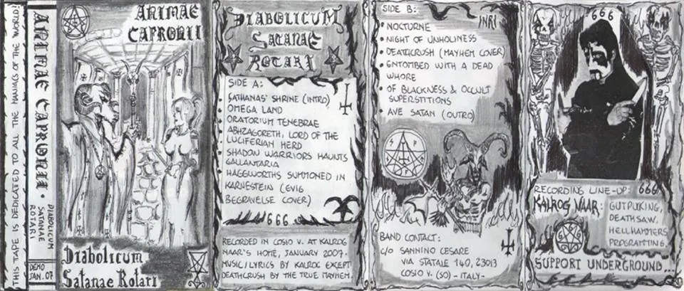 Diabolicum Satanae Rotari Album Cover
