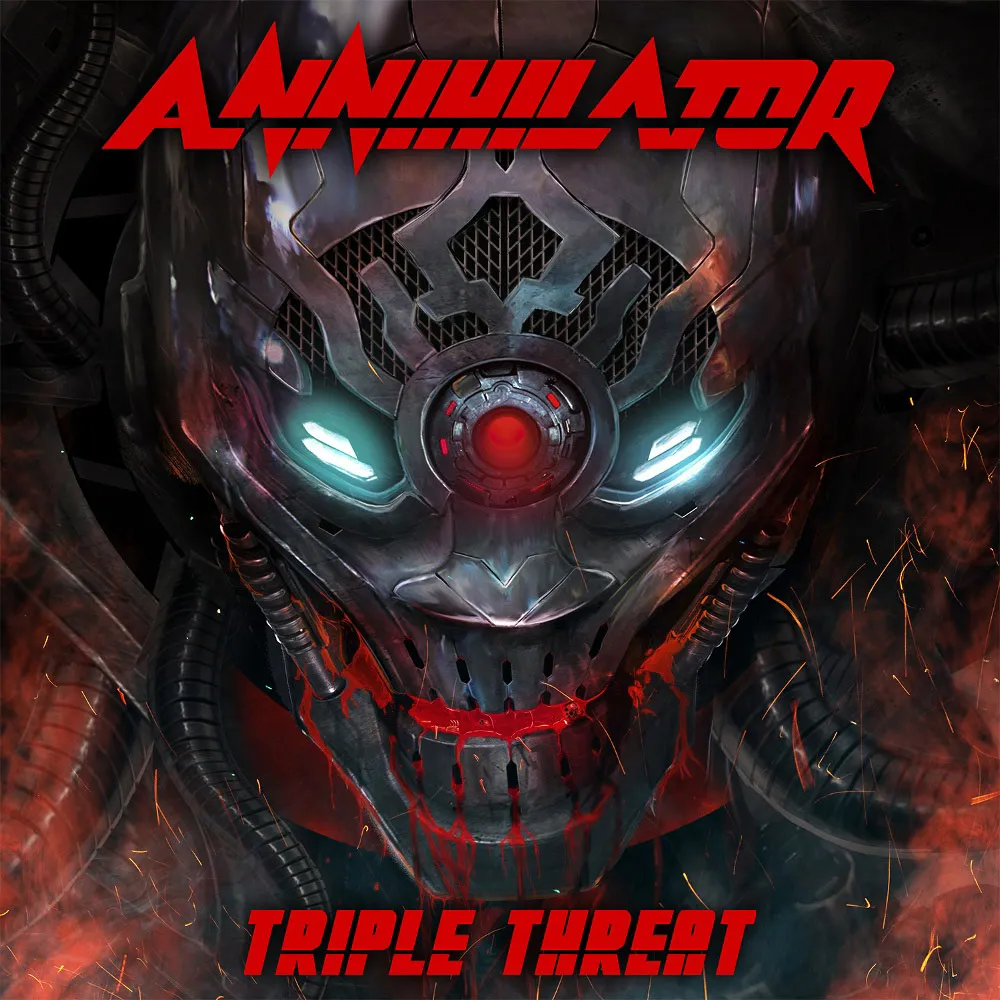 Annihilator - Triple Threat Album Cover