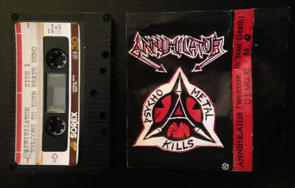 Annihilator - Welcome to Your Death Album Cover