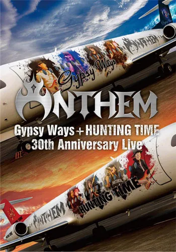 Anthem - Gypsy Ways + Hunting Time - 30th Anniversary Live Album Cover