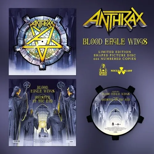 Anthrax - Blood Eagle Wings Album Cover