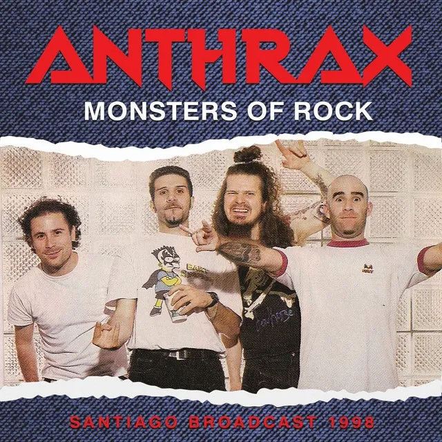 Anthrax - Monsters of Rock Album Cover