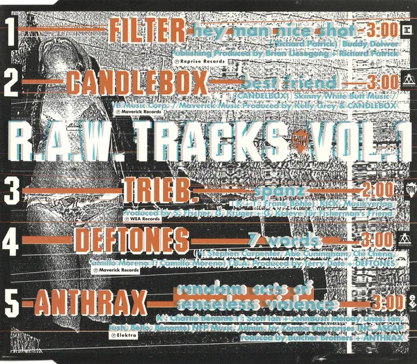 R.A.W. Tracks Vol. 1