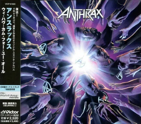 Anthrax - We've Come for You All Album Cover Artwork