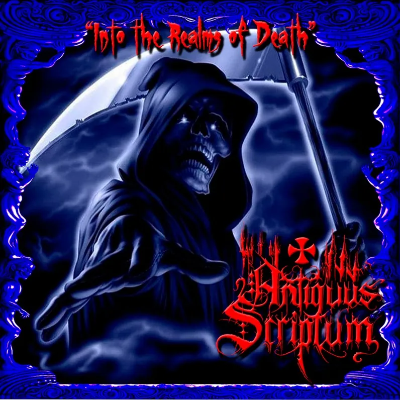 Antiquus Scriptum - Into the Realms of Death Album Cover