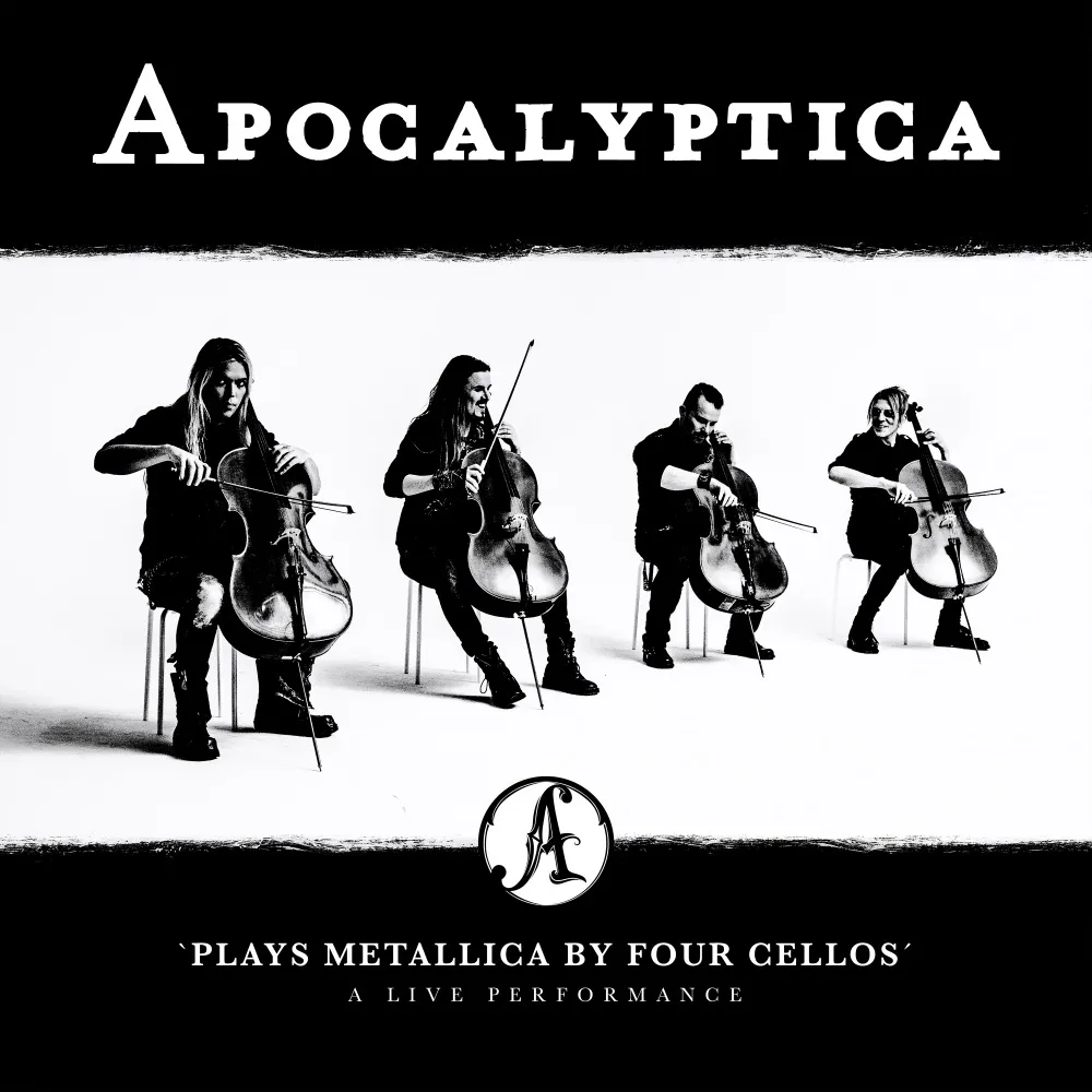 Apocalyptica - Apocalyptica Plays Metallica by Four Cellos - A Live Performance Album Cover
