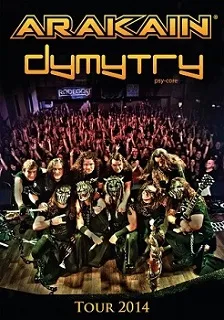 Arakain - Arakain, Dymytry - Tour 2014 Album Cover