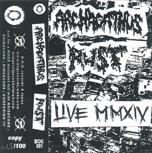 Archagathus - Live MMXIV Album Cover