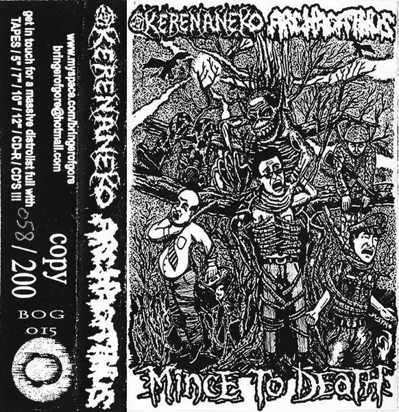 Archagathus - Mince to Death Album Cover Artwork
