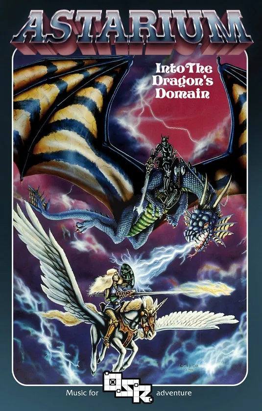Astarium - Into the Dragon's Domain Album Cover