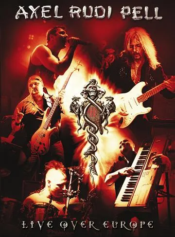 Axel Rudi Pell - Live over Europe Album Cover Artwork