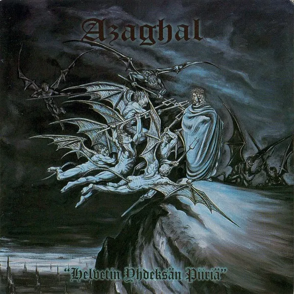 Azaghal - Helvetin yhdeksän piiriä Album Cover Artwork