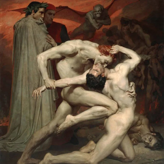 Balch - Dante & Virgil in Hell Album Cover Artwork