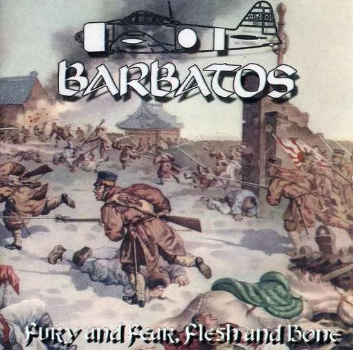 Barbatos - Fury and Fear, Flesh and Bone Album Cover