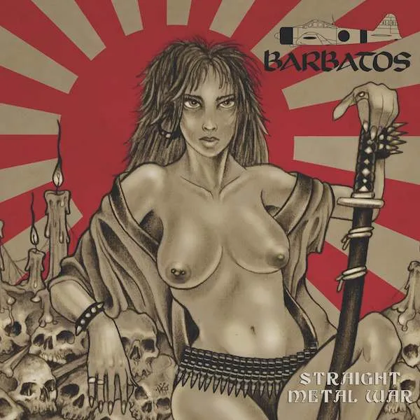 Barbatos - Straight Metal War Album Cover