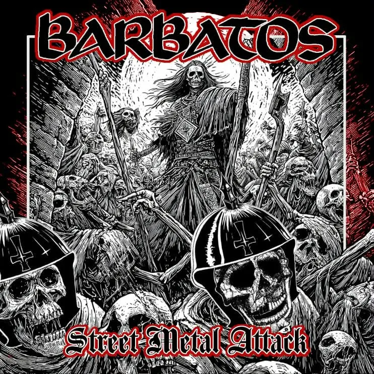 Barbatos - Street Metal Attack Album Cover Artwork