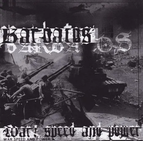 Barbatos - War! Speed and Power Album Cover