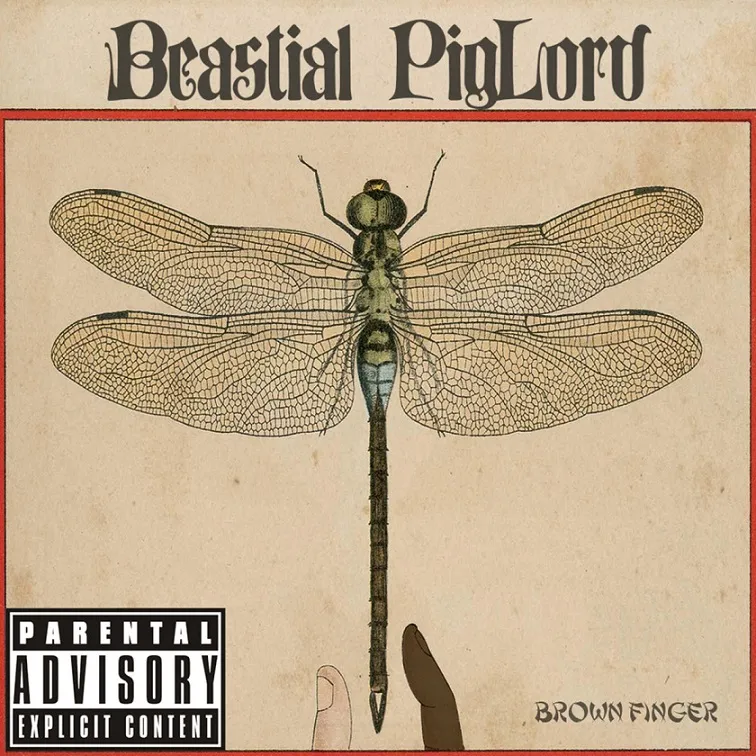 Beastial Piglord - BrownFinger Album Cover Artwork
