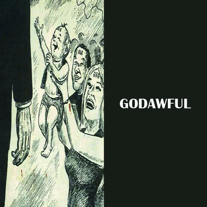 Beastial Piglord - Godawful Album Cover Artwork