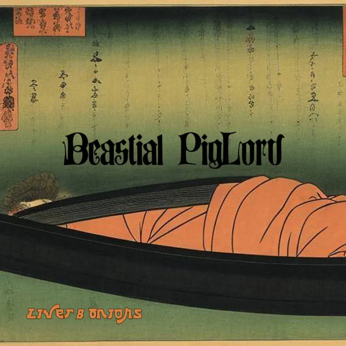 Beastial Piglord - Liver & Onions Album Cover Artwork