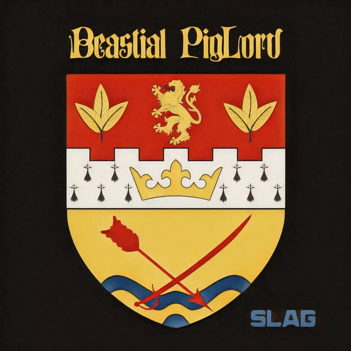 Beastial Piglord - Slag Album Cover Artwork