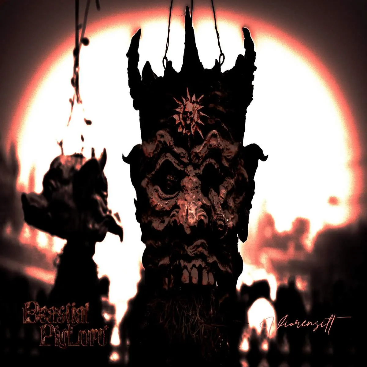 Beastial Piglord - Viorensilt Album Cover Artwork