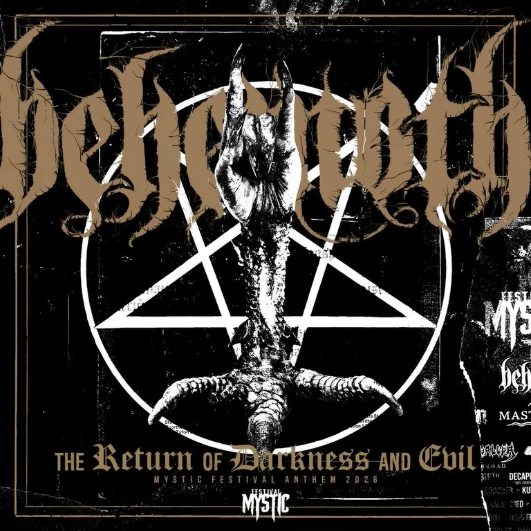 Behemoth - The Return of Darkness and Evil (Mystic Festival Anthem 2026) Album Cover